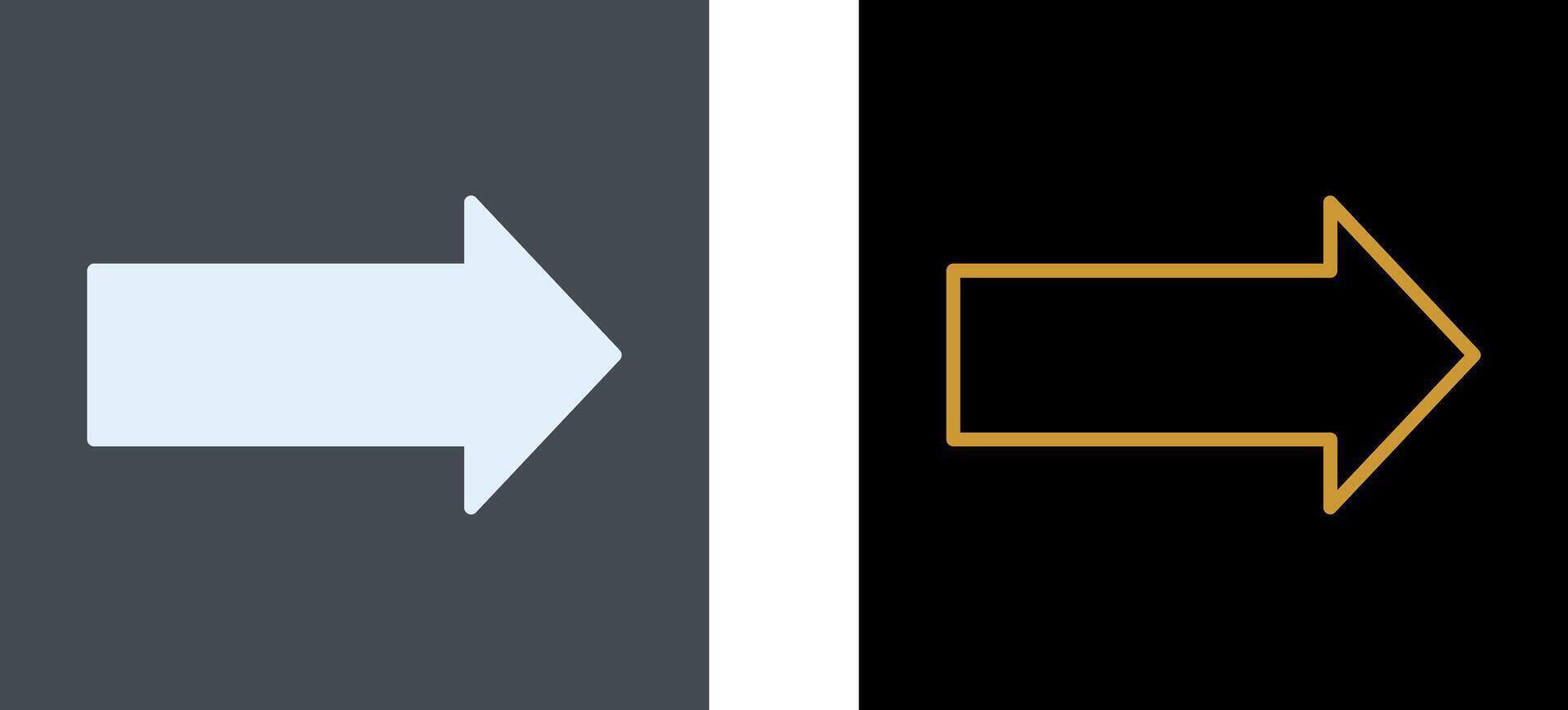 Right Icon Design vector
