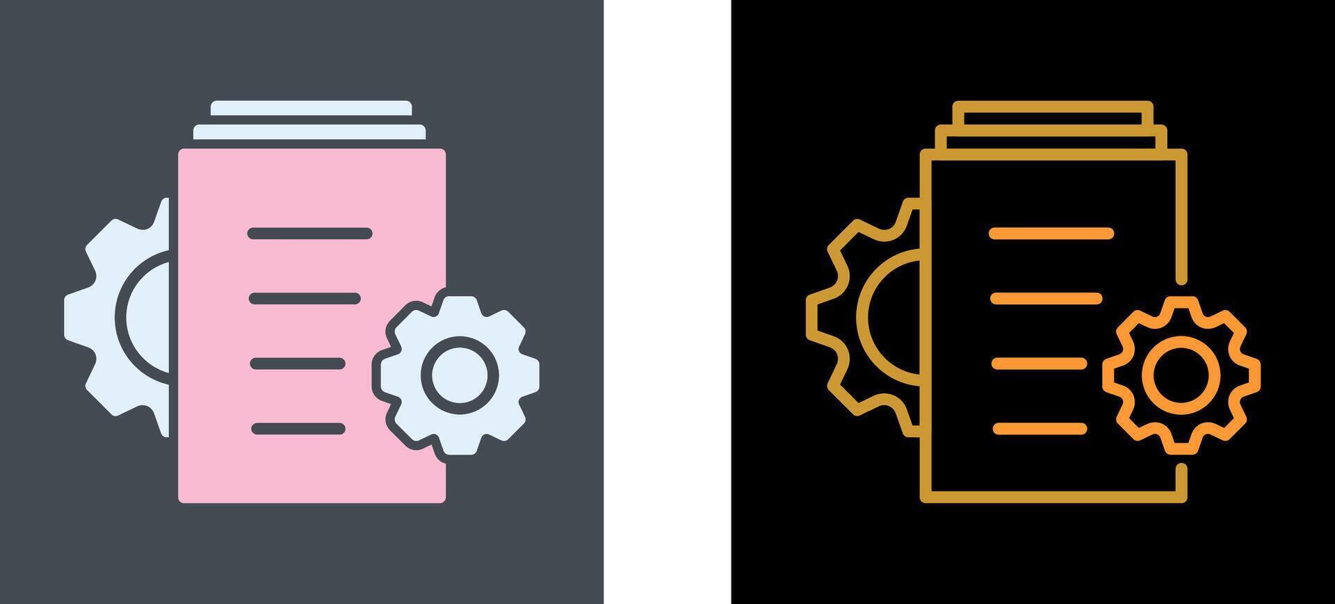 File Manager Icon Design vector
