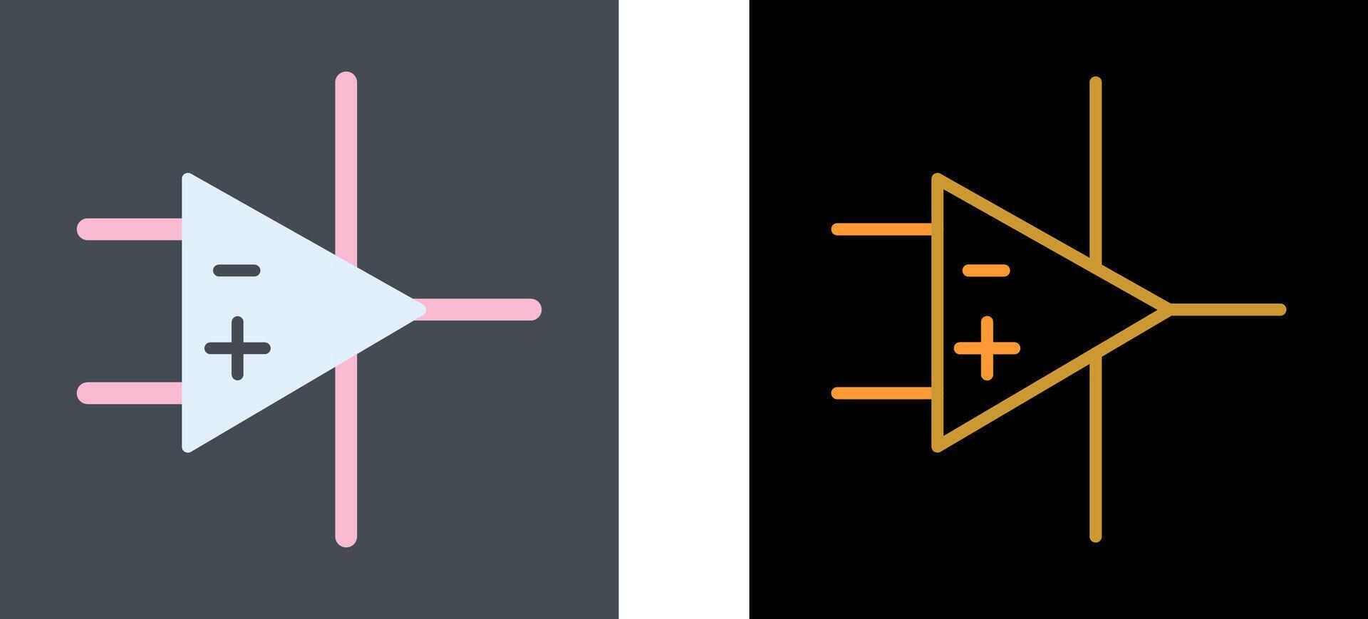 Amplifier Icon Design vector