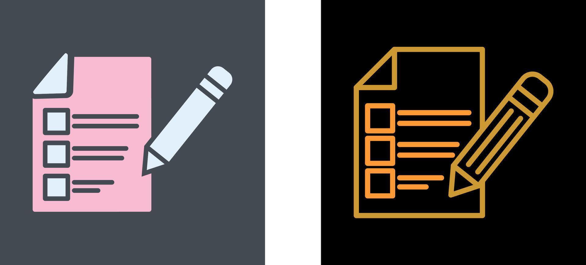 Test Icon Design vector