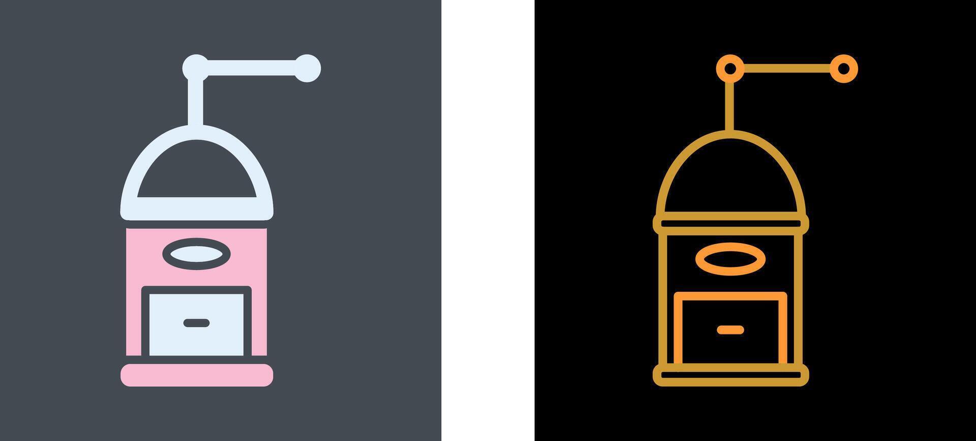 Coffee Grinder Icon Design vector