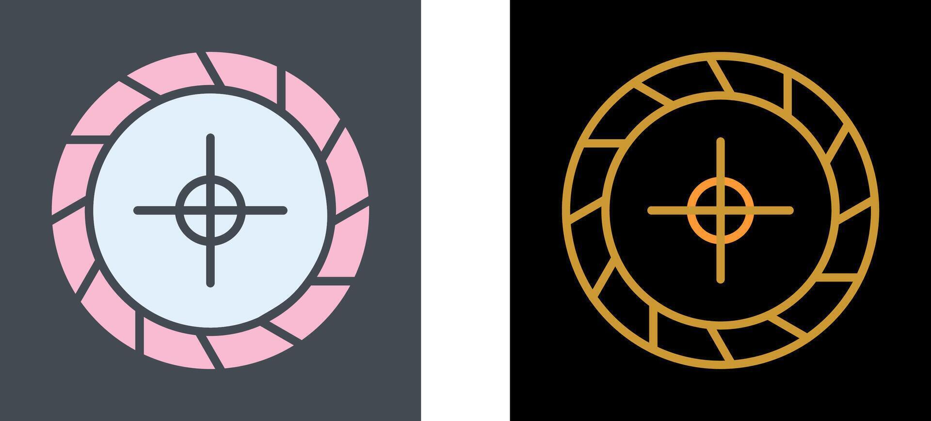 Roulette II Icon Design vector