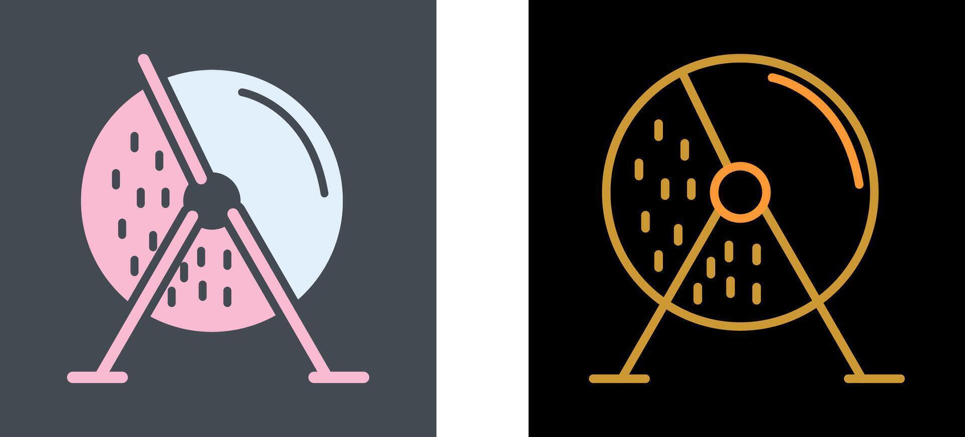 Lottery Machine Icon Design vector