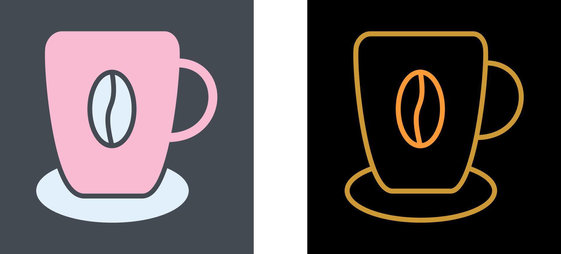 Coffee Cup Icon Design vector