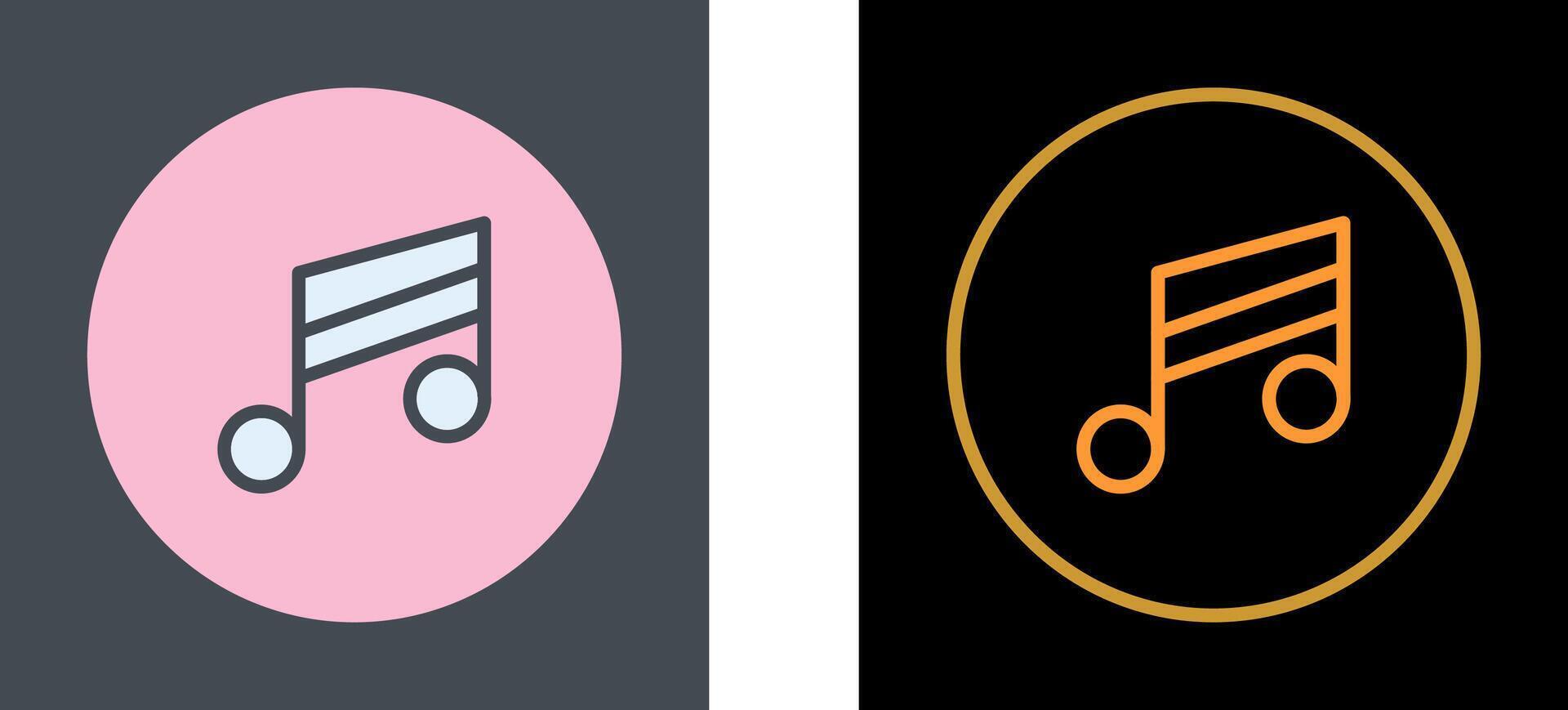 Music Player Icon Design vector