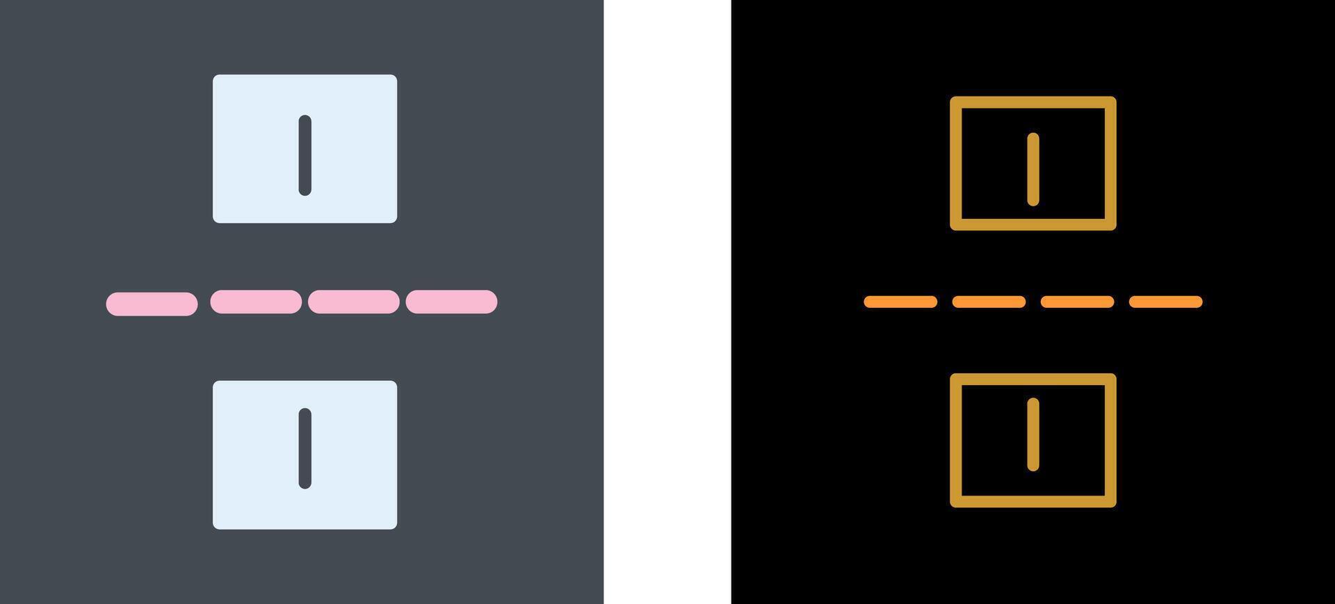 Linked Road Icon Design vector