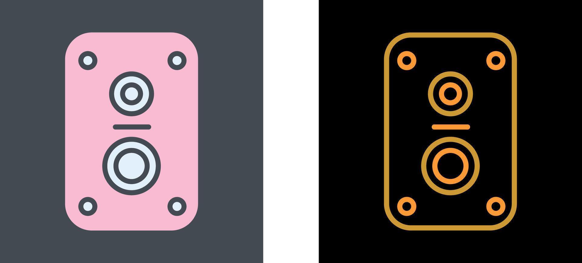 Speaker Icon Design vector