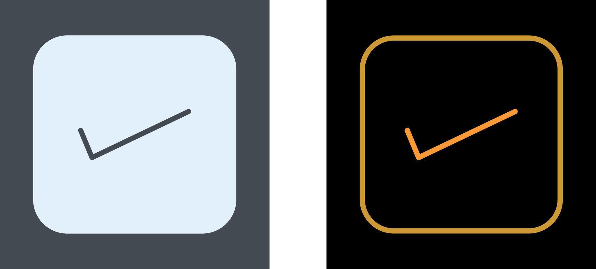 Checkbox Icon Design vector