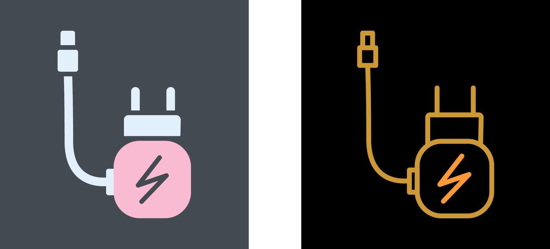 Charger Icon Design vector