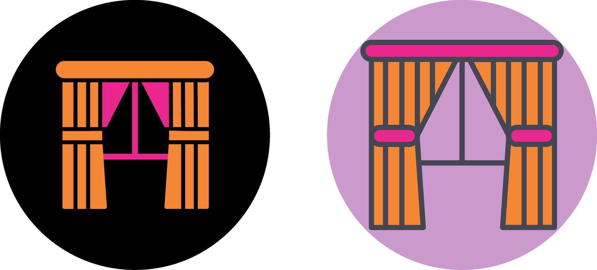 Air Curtain Icon Design vector