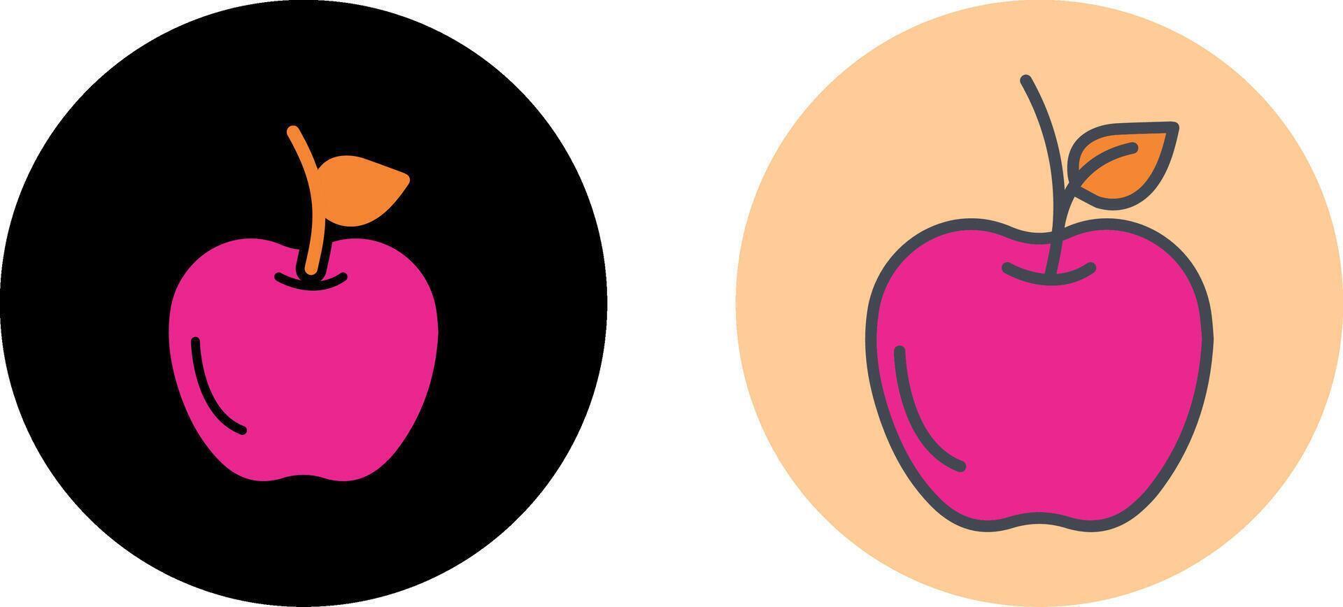 Apple Icon Design vector