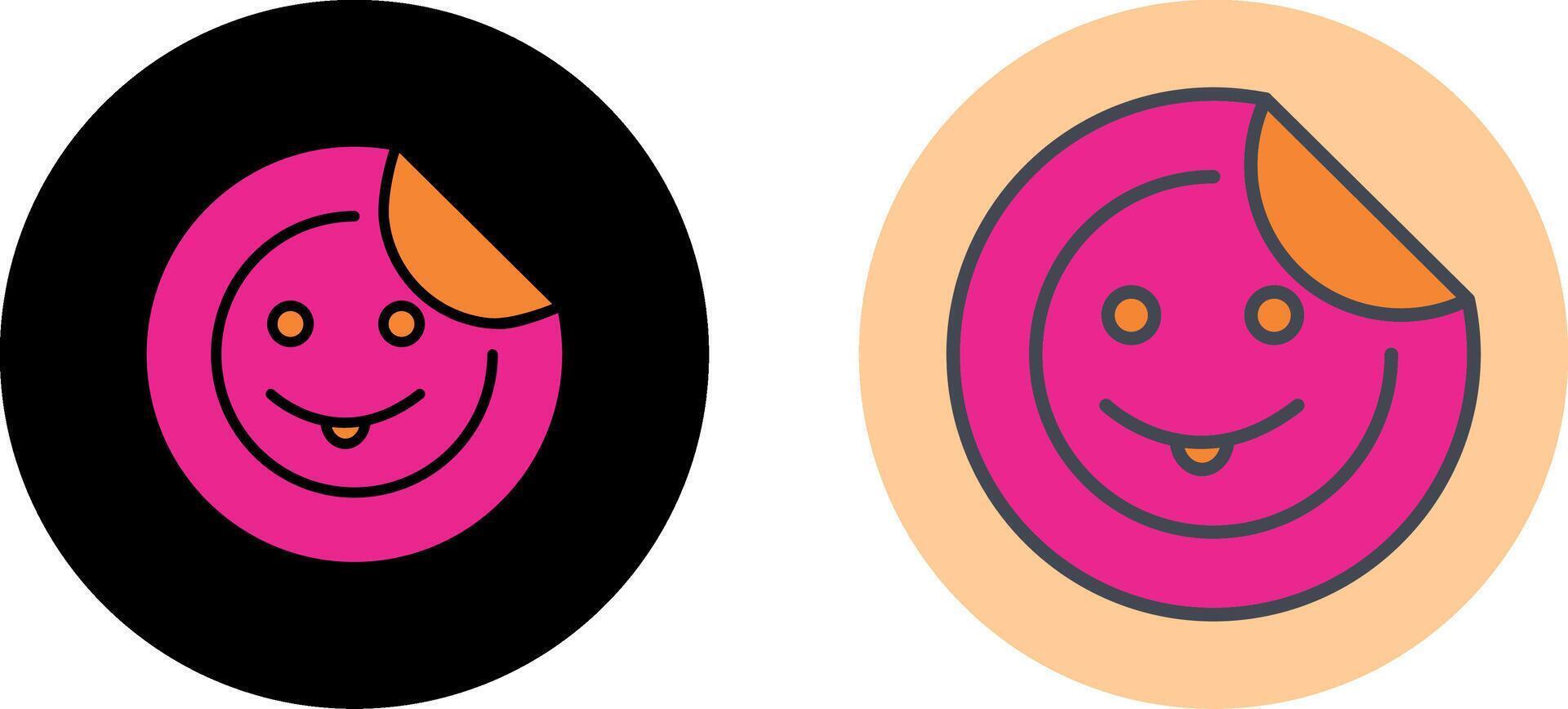 Sticker Icon Design vector