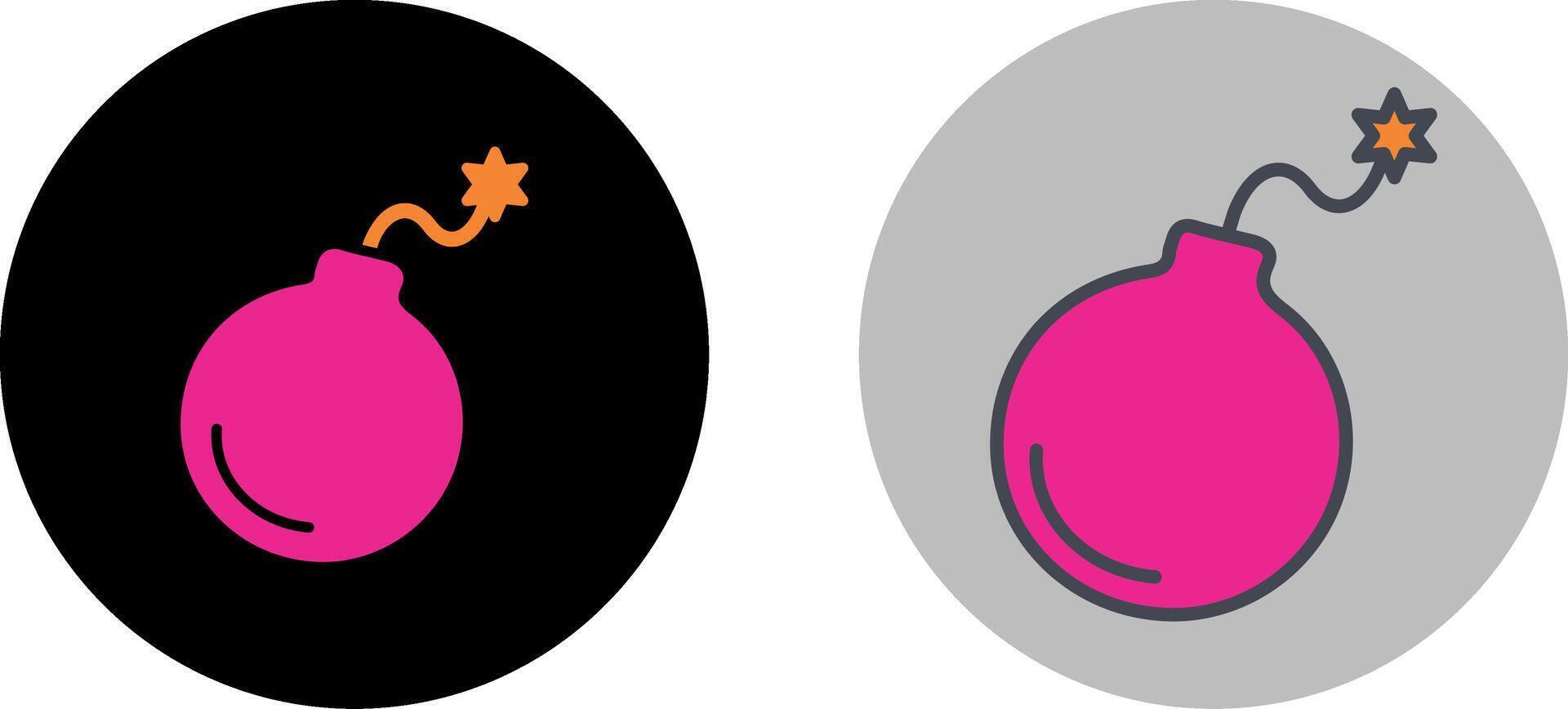 Bomb Icon Design vector