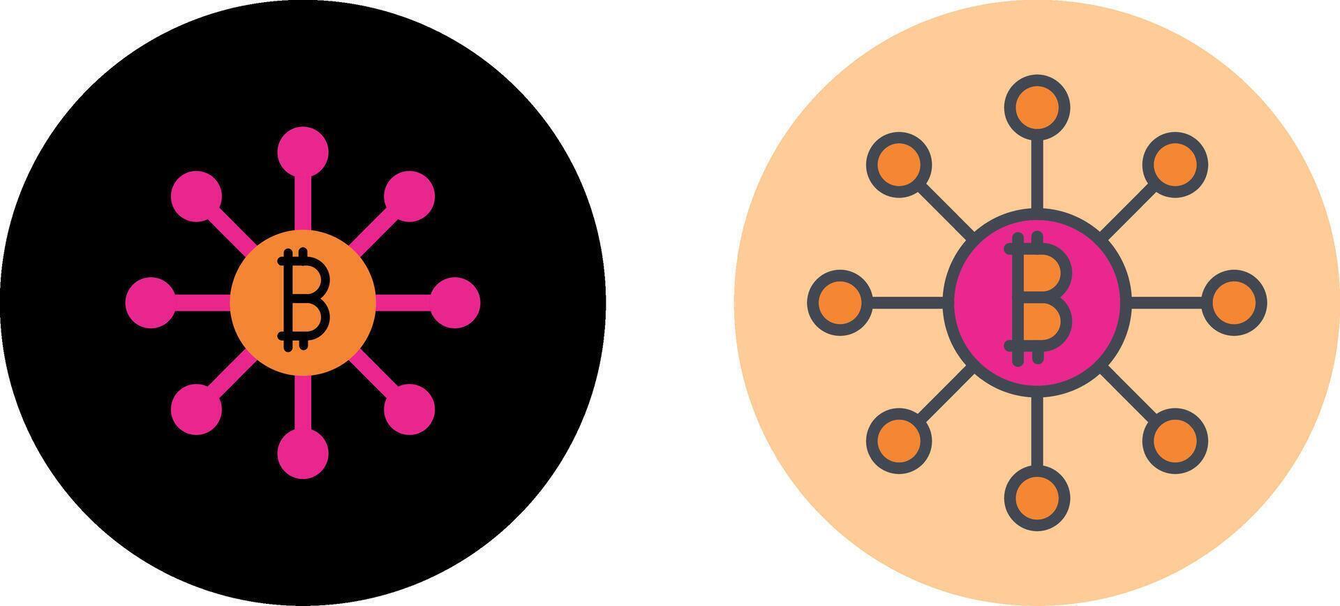 Digital Currency Icon Design vector