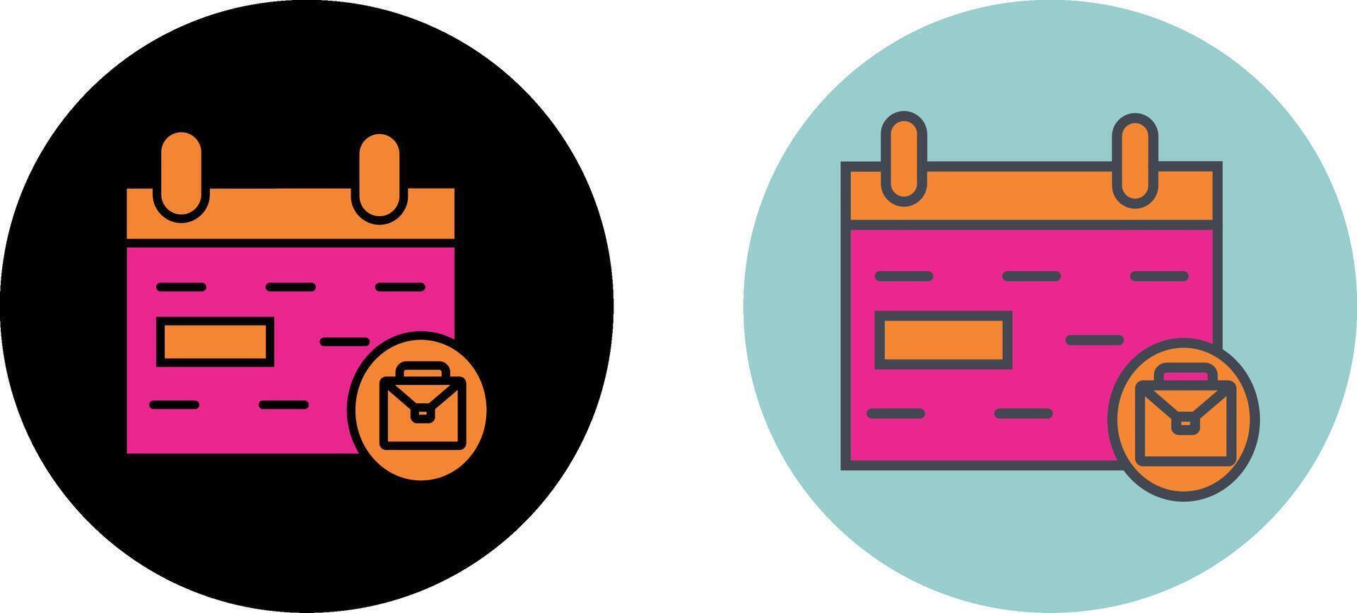 Event Management Icon Design vector