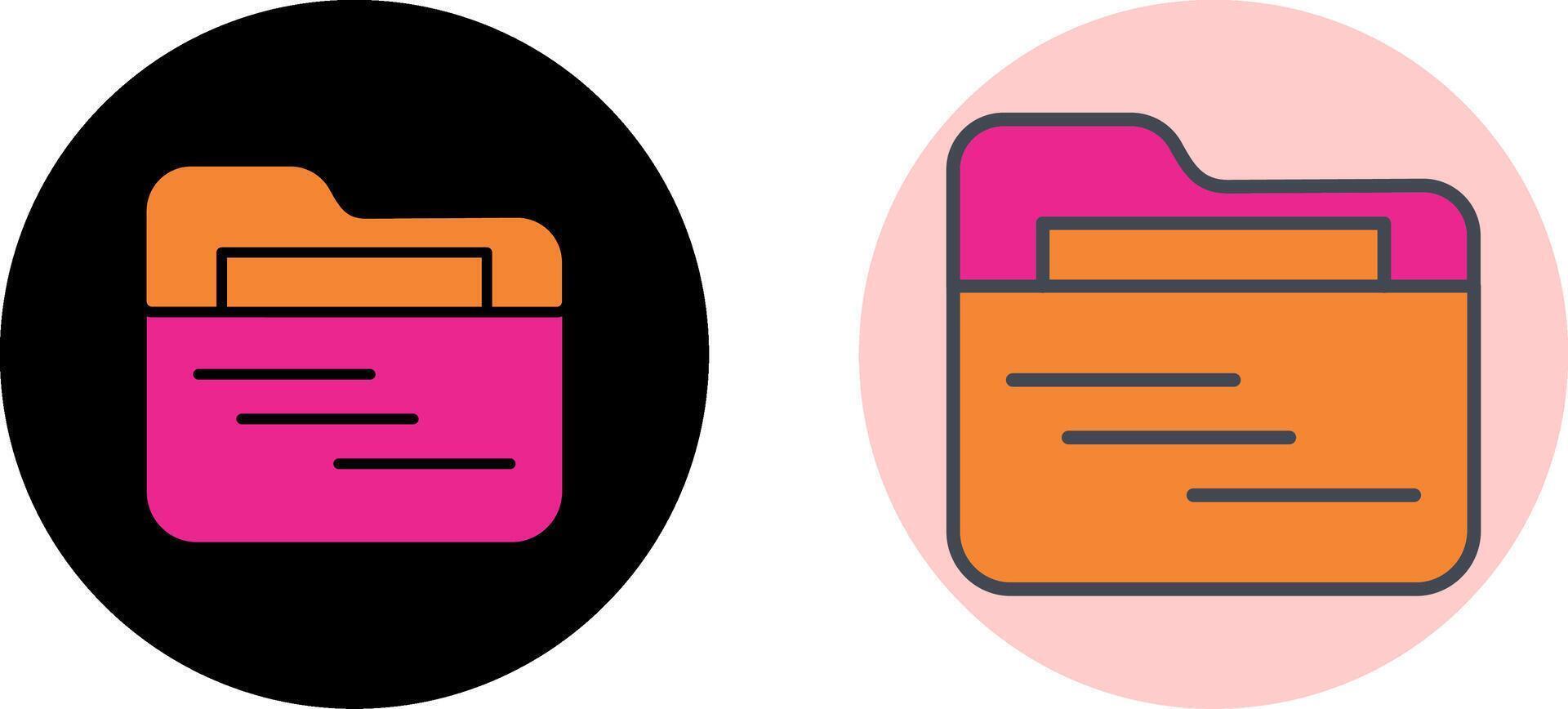 Folder Icon Design vector