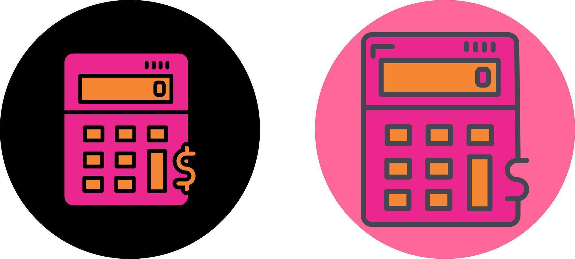 Calculations Icon Design vector