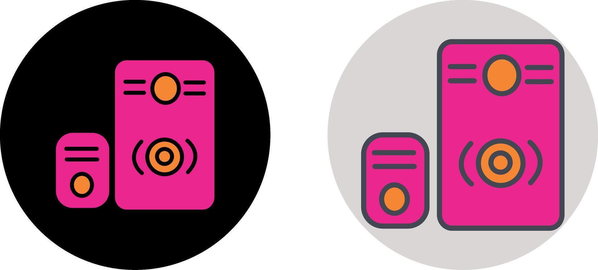 Speaker Icon Design vector