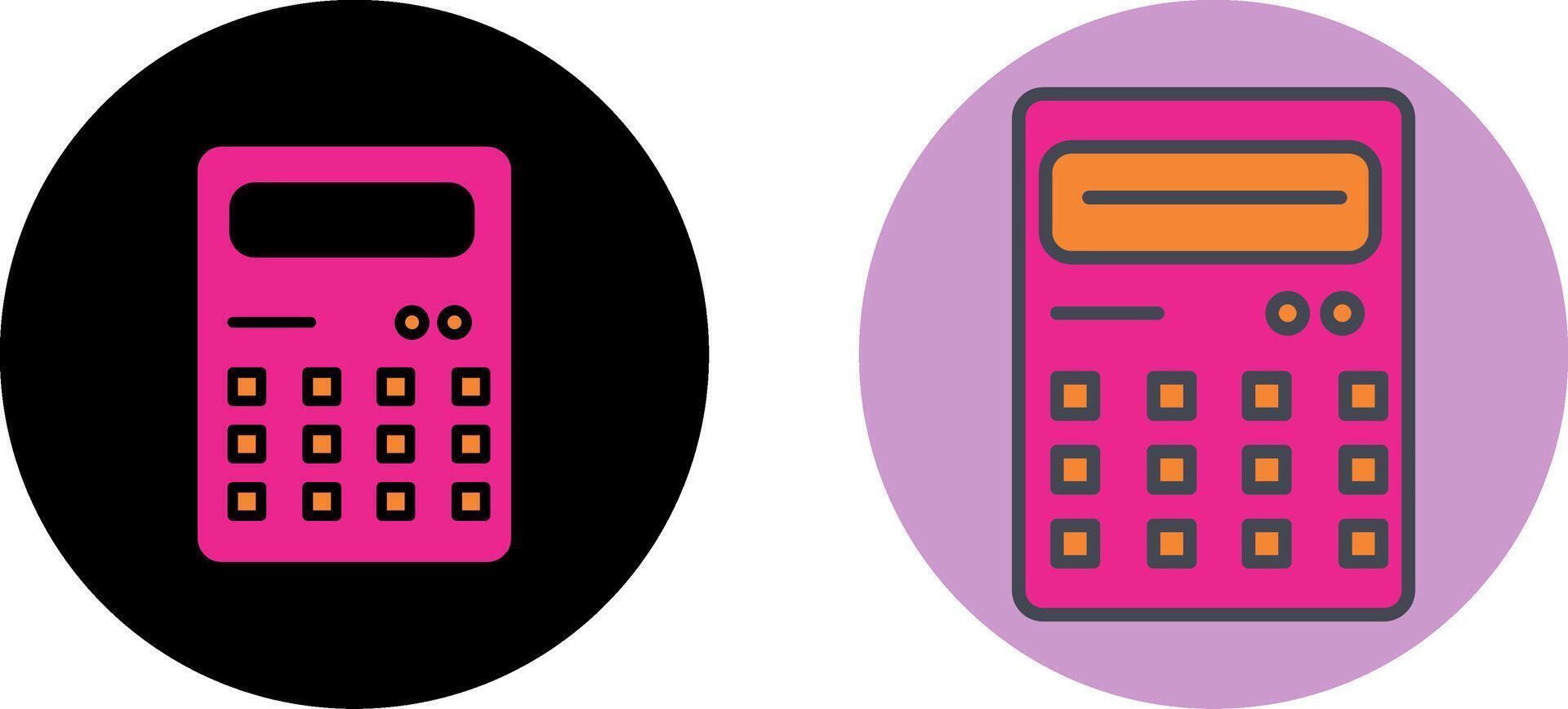 Calculator Icon Design vector