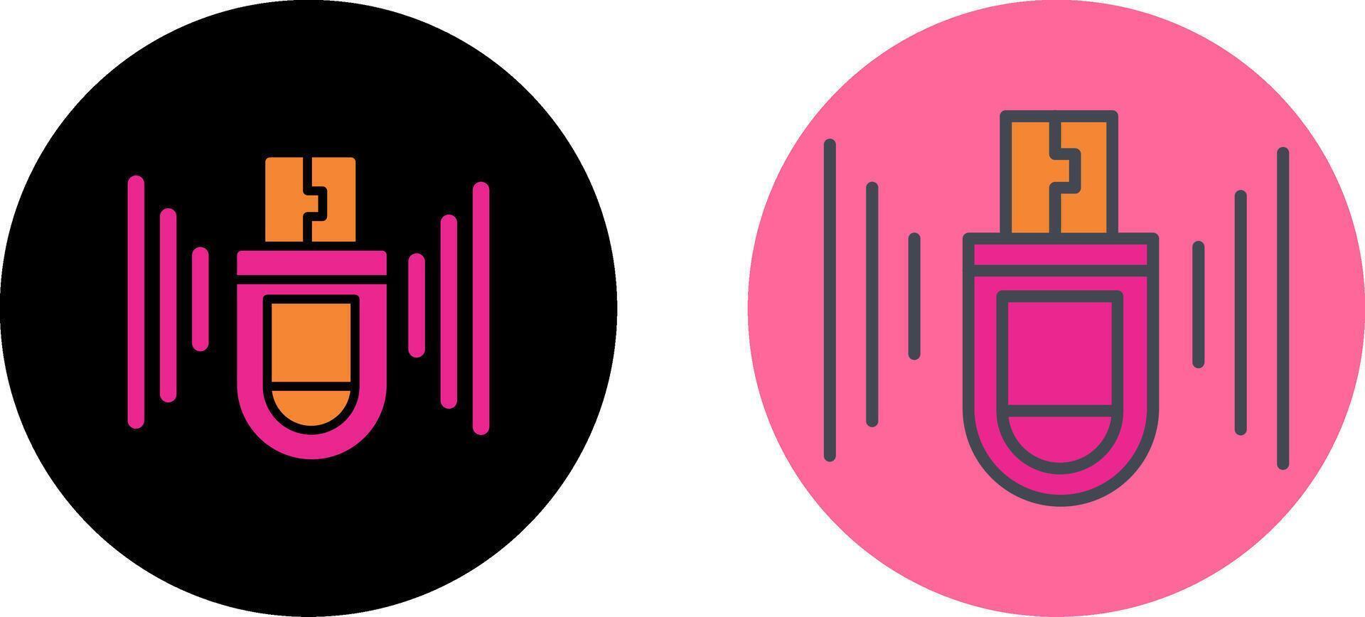 USB Icon Design vector