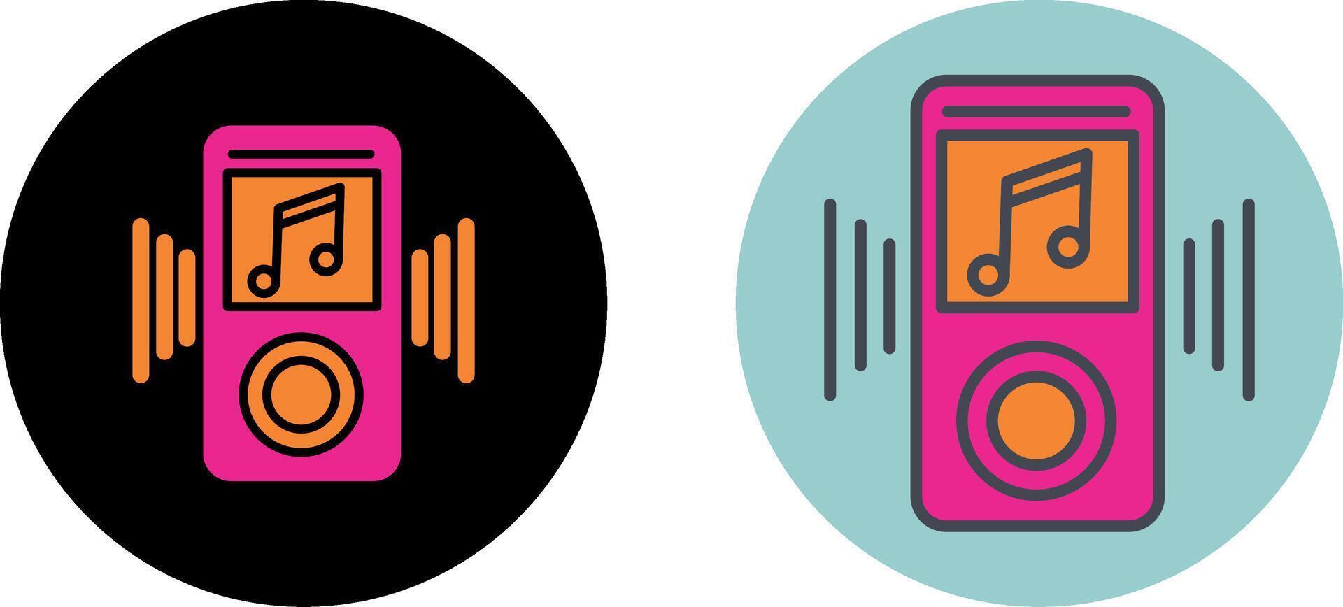 MP3 Icon Design vector