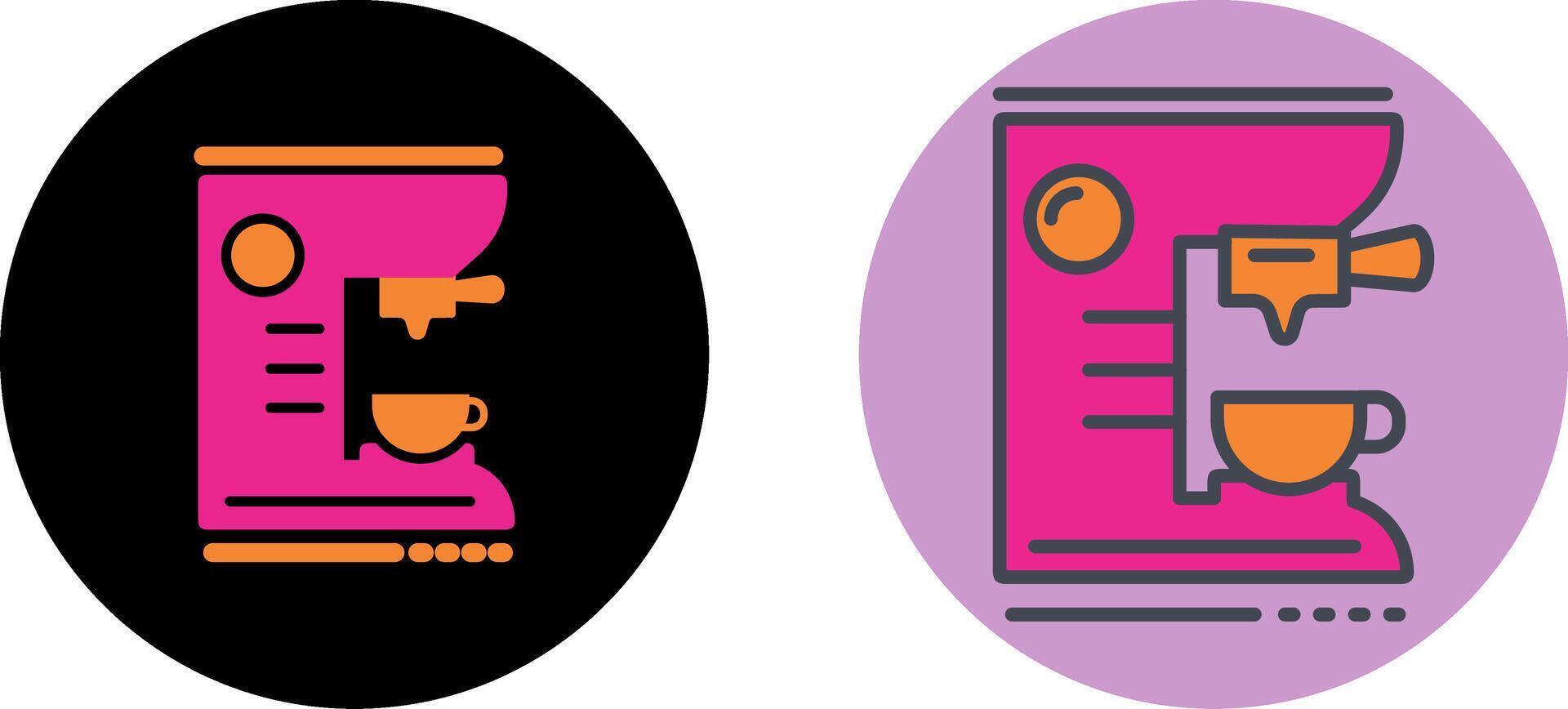 Coffee Machine Icon Design vector