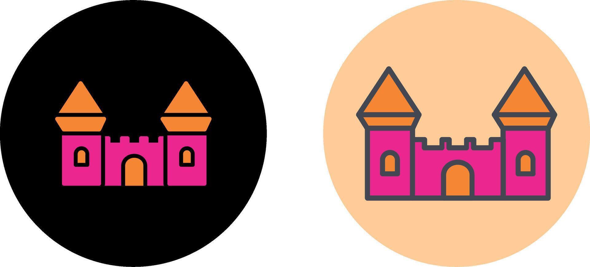 Castle Icon Design vector