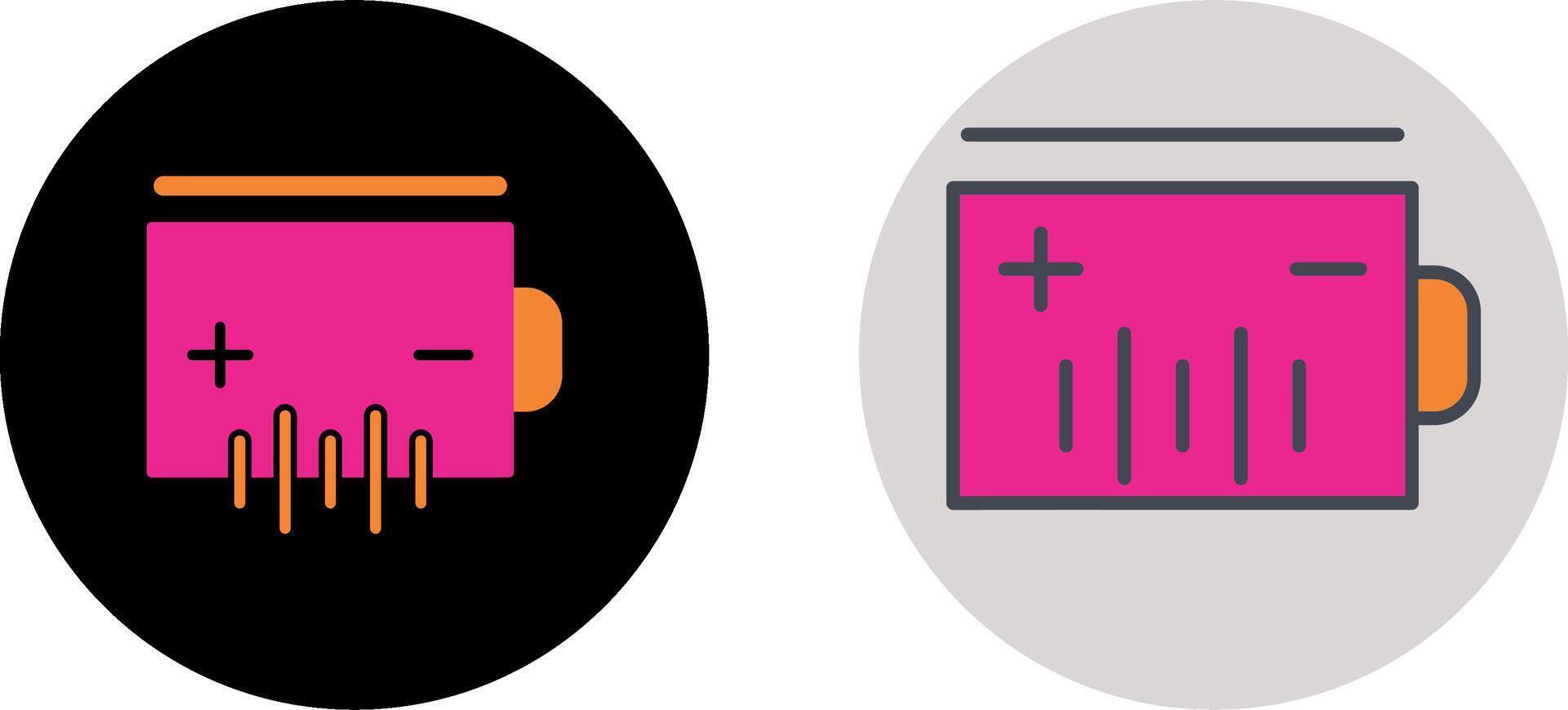 Battery Icon Design vector