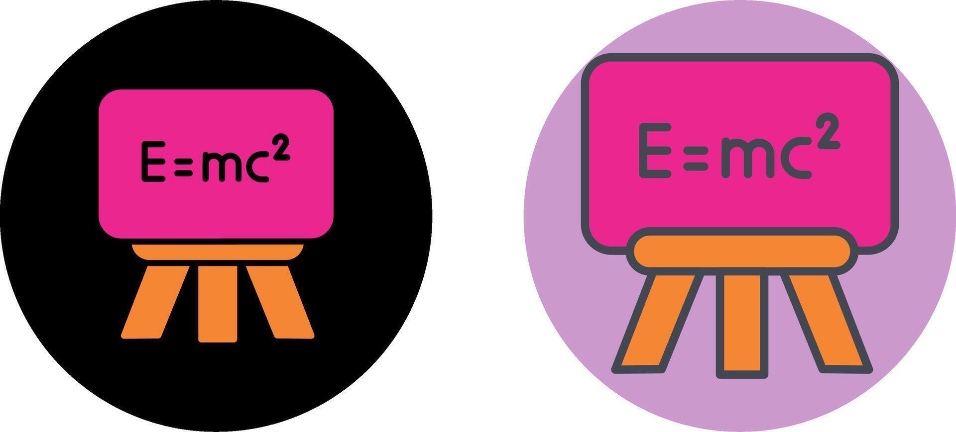 Formula Icon Design vector