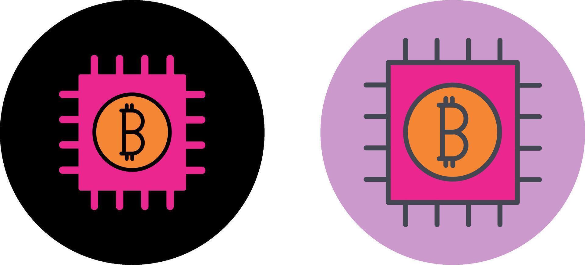 Chip Icon Design vector