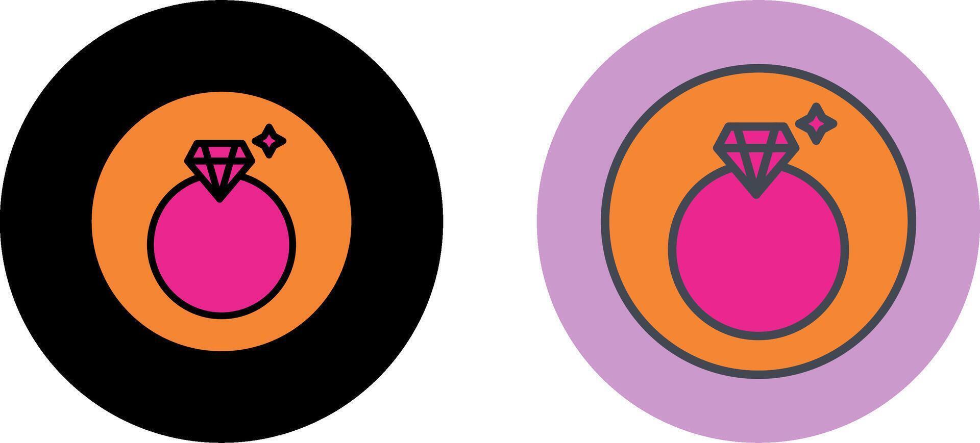 Ring Icon Design vector