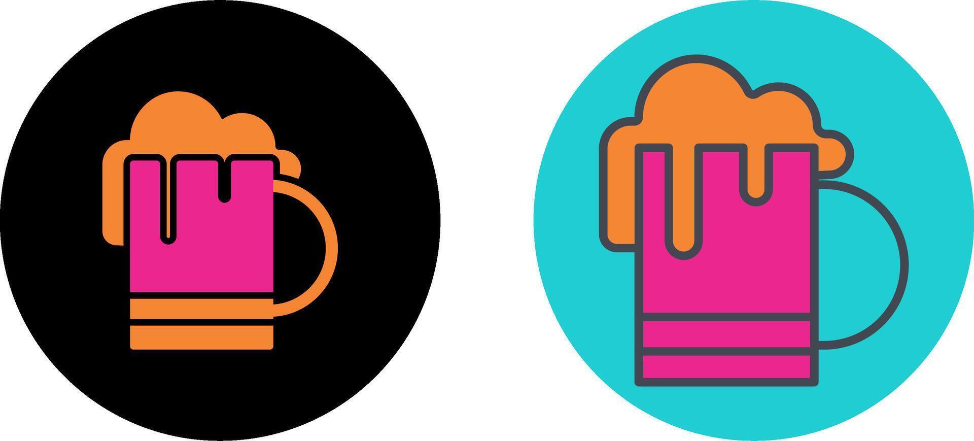 Iced Tea Icon Design vector