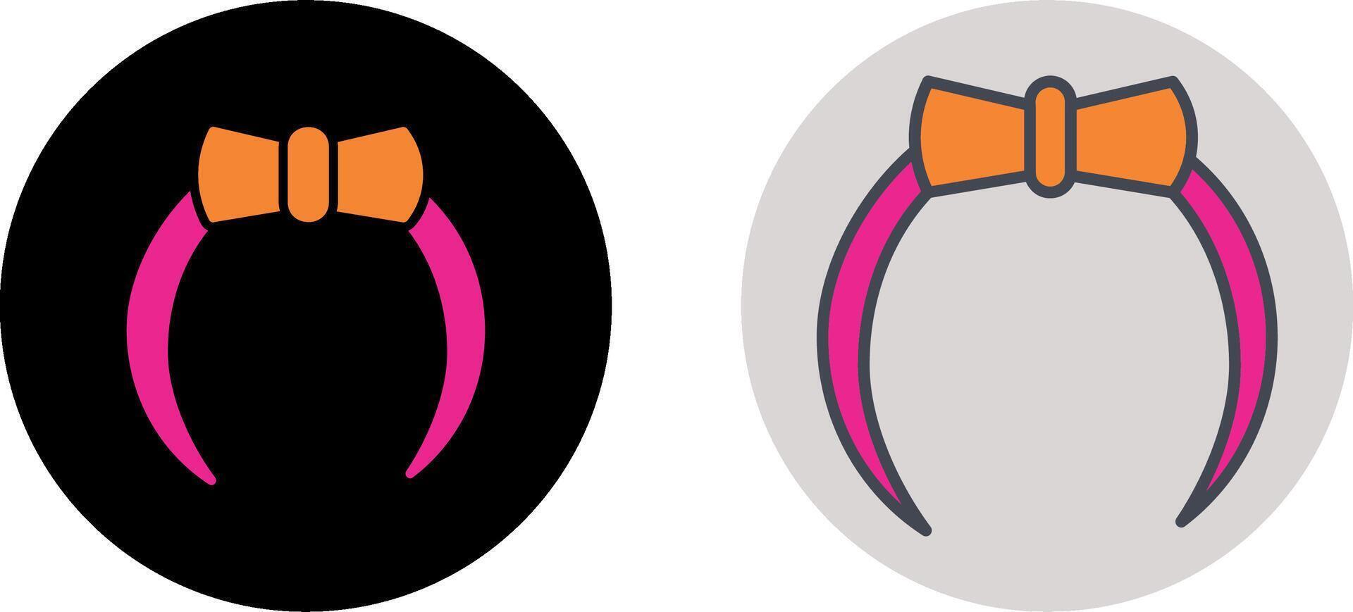 Headband Icon Design vector