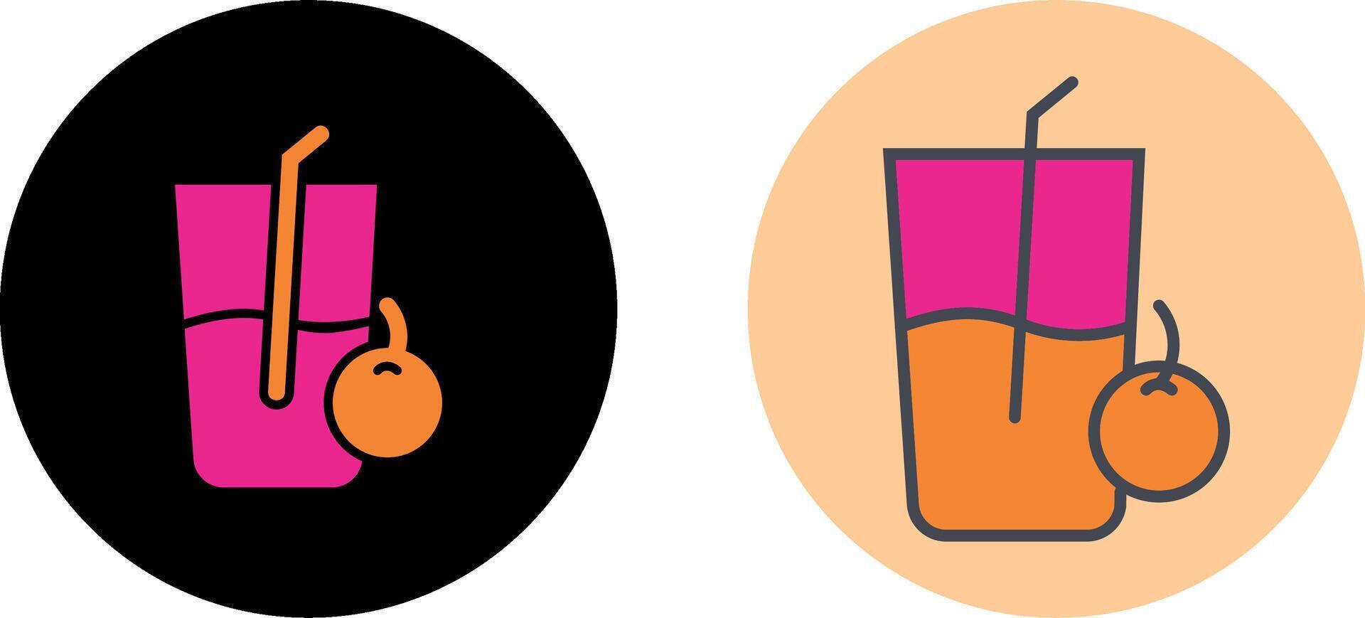 diseño de icono de jugo vector