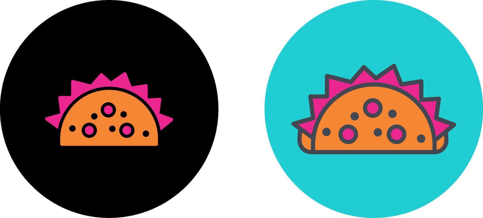 tacos icono diseño vector