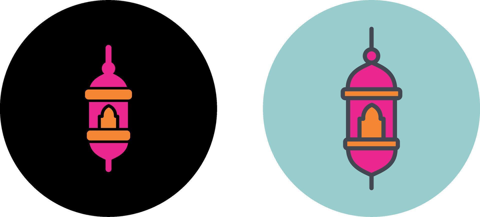 Magical Lamp Icon Design vector