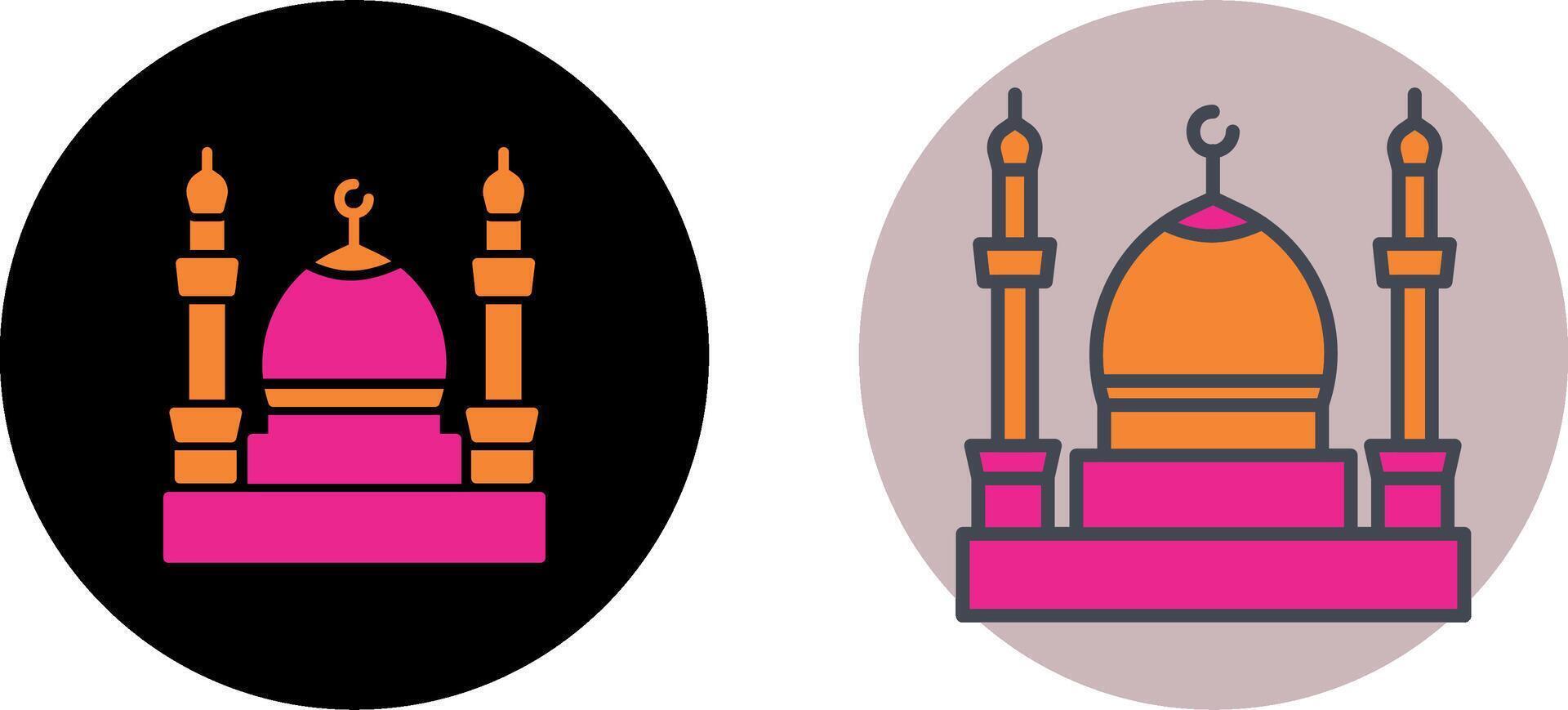 Mosque Icon Design vector
