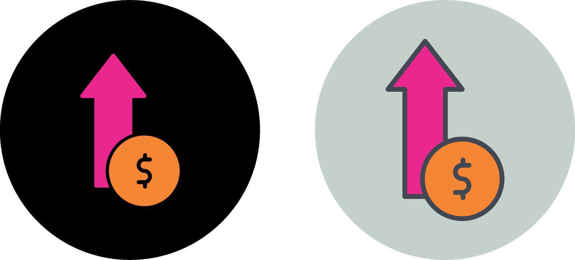 Profit Icon Design vector