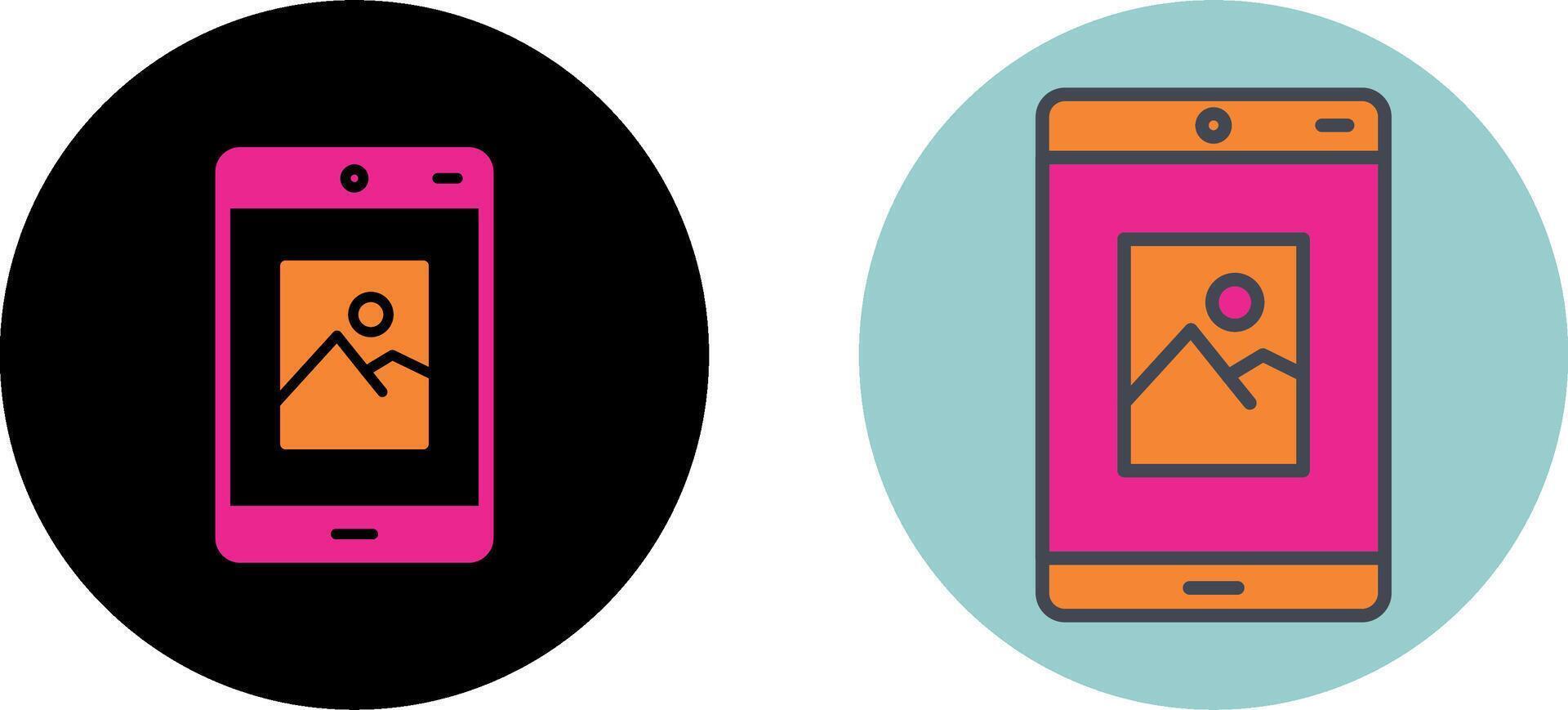 Gallery Icon Design vector
