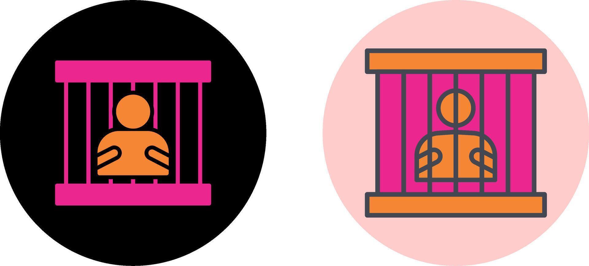 Jail Icon Design vector