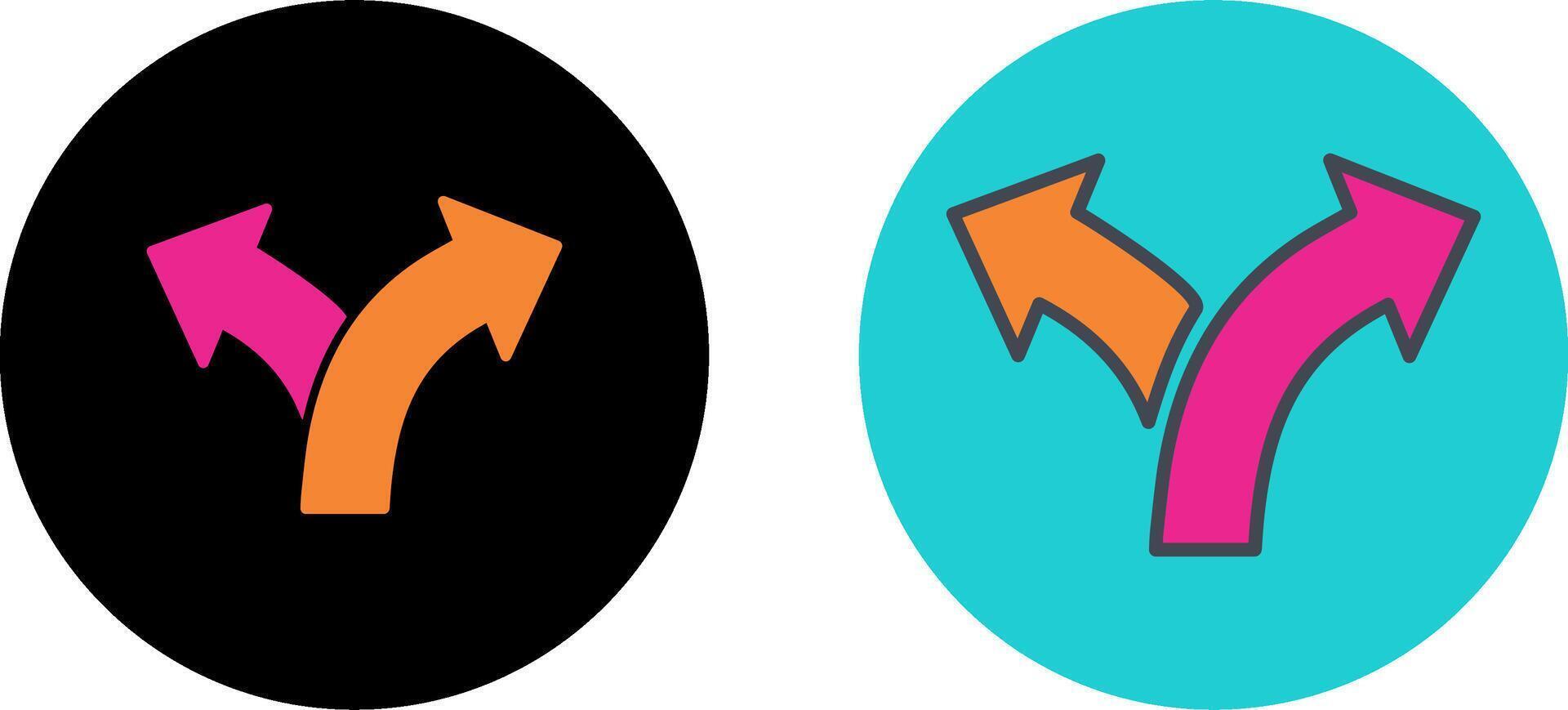 Direction Icon Design vector