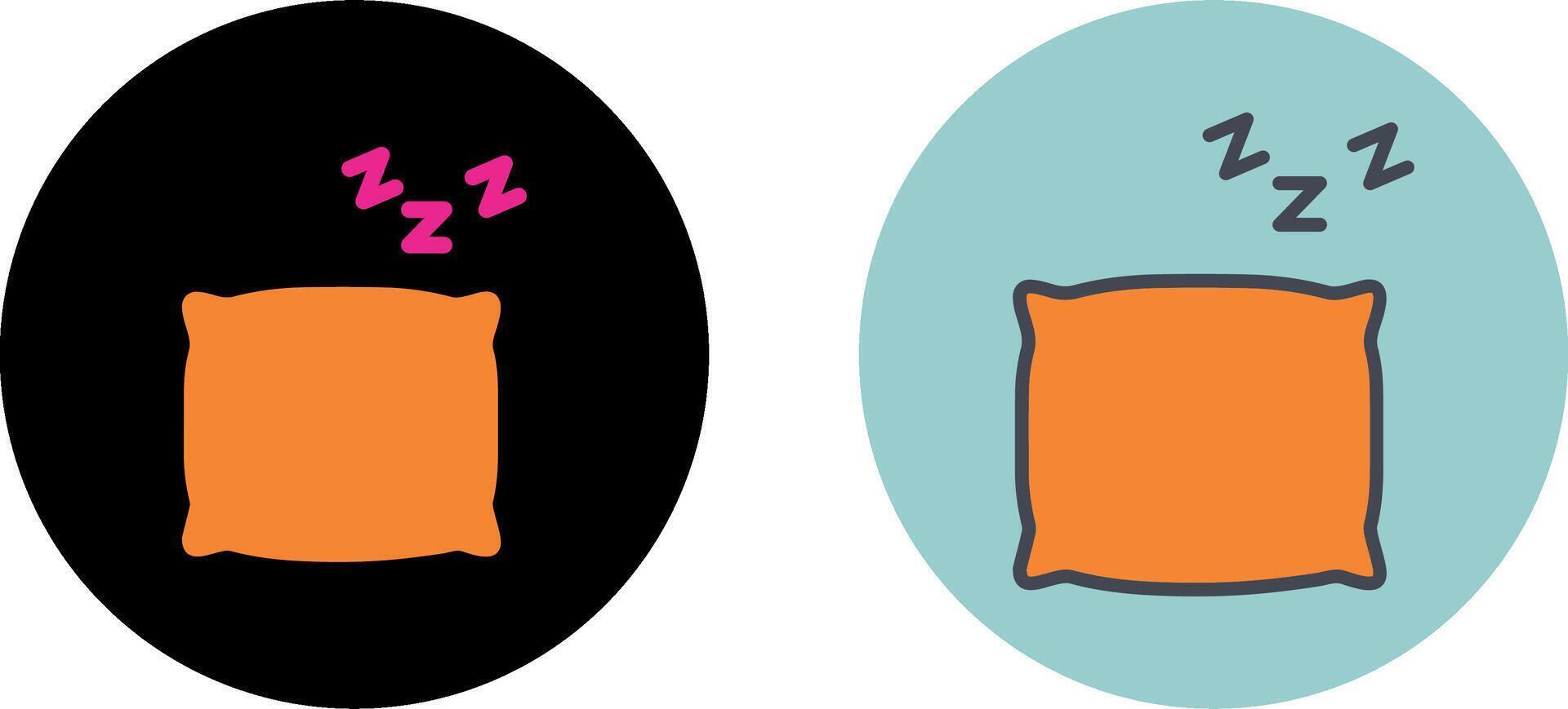 Pillow Icon Design vector