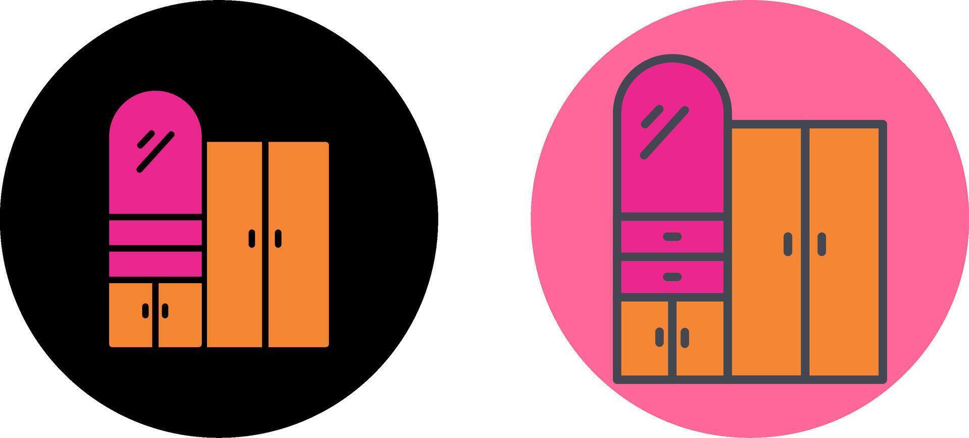 Closet Icon Design vector