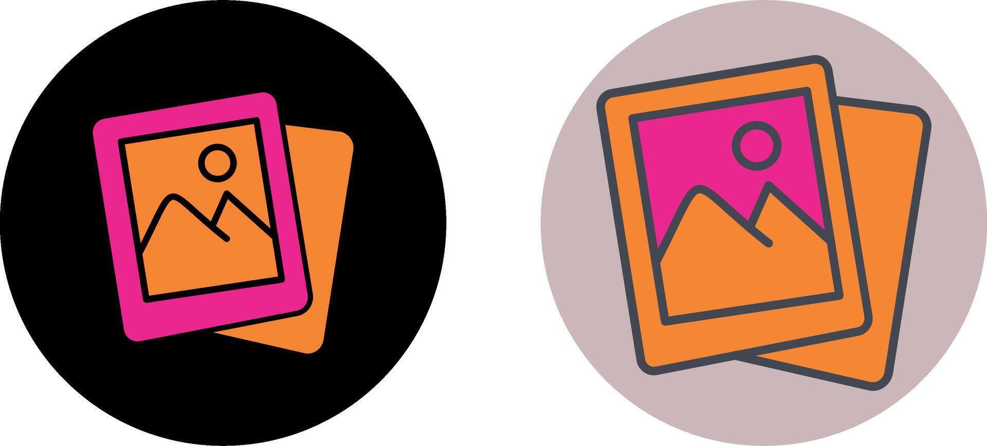 Album Icon Design vector