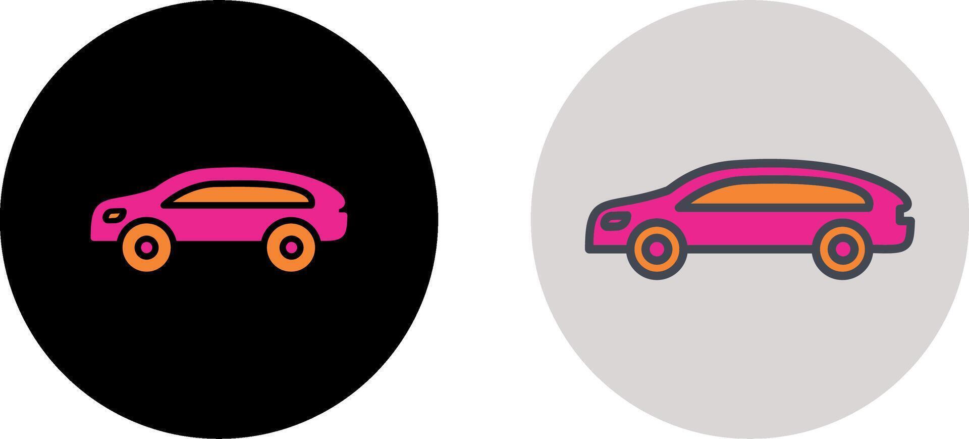 Commercial Business Car Icon Design vector