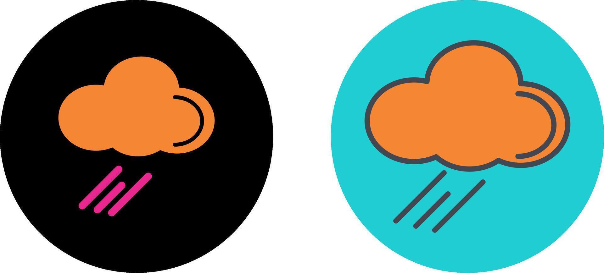 Rain Icon Design vector