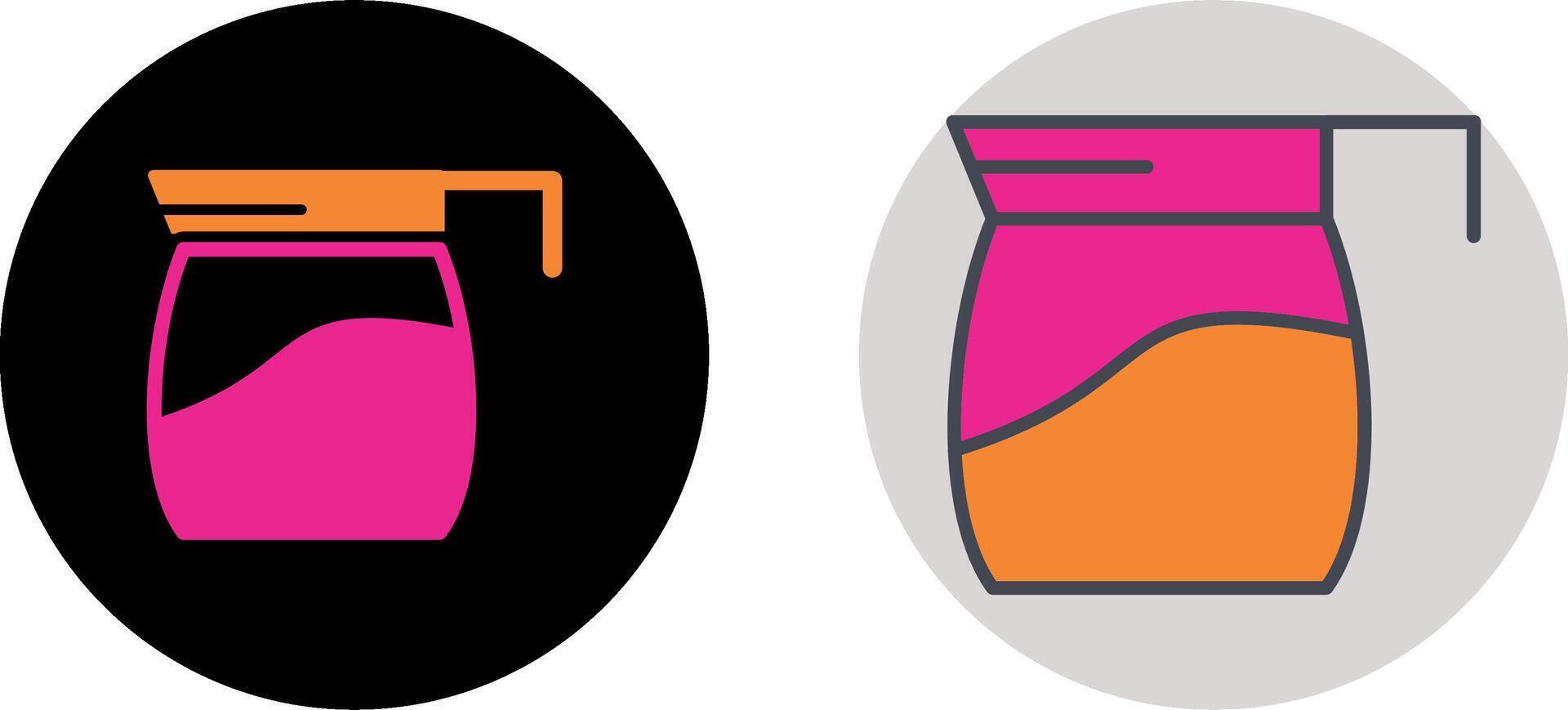 Coffee Pot Icon Design vector