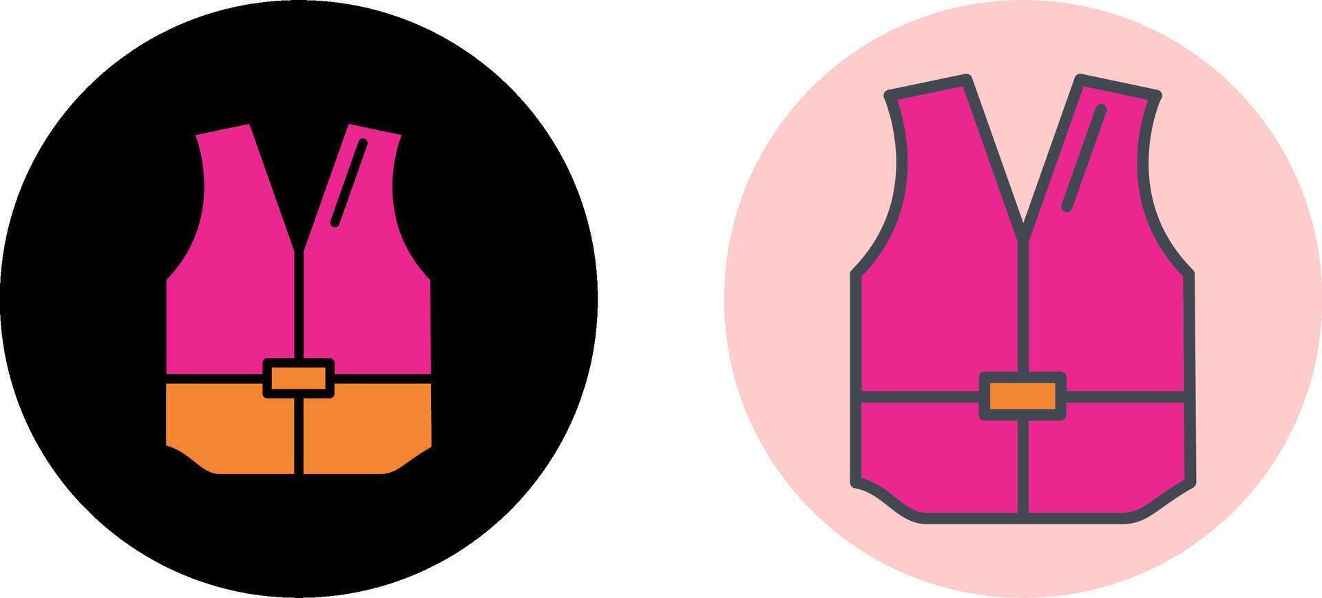 Swimming Vest Icon Design vector