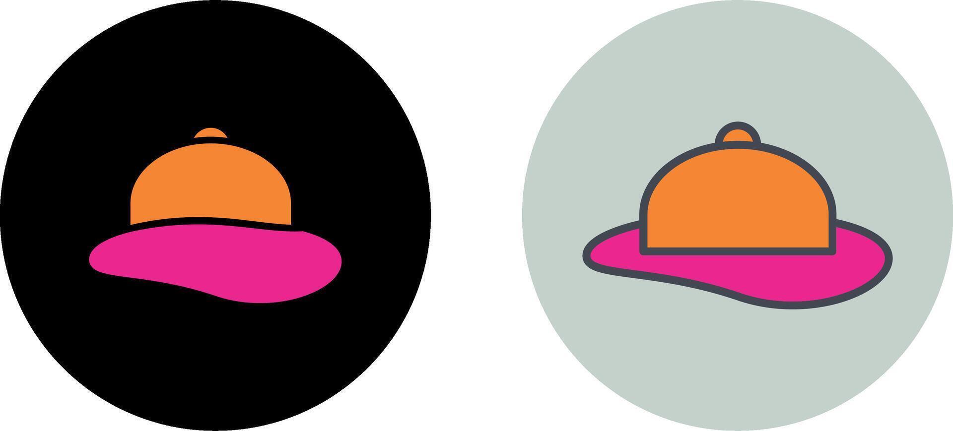 Womans Hat Icon Design vector