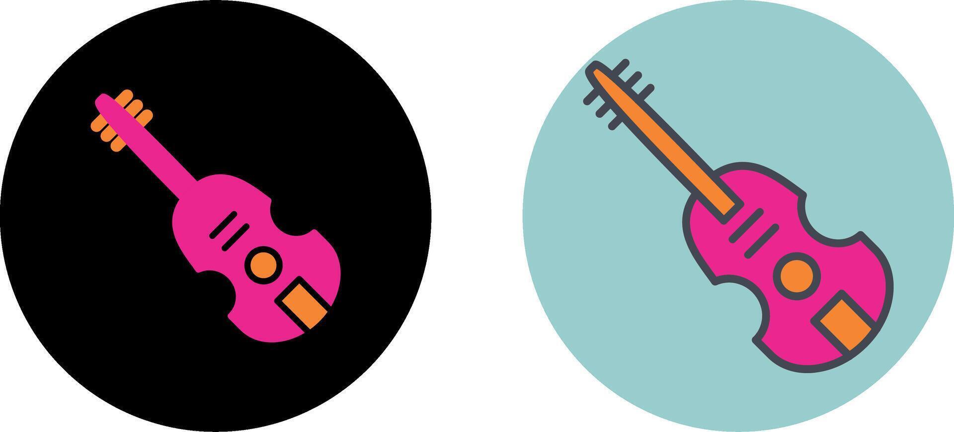 Violin Icon Design vector